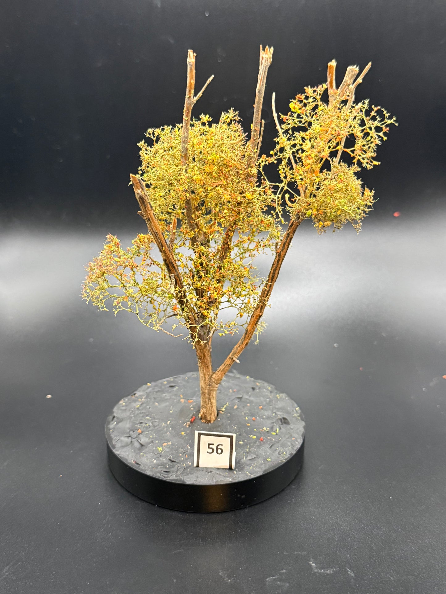 HO/N SCALE Realistic Fall Tree 6" #56