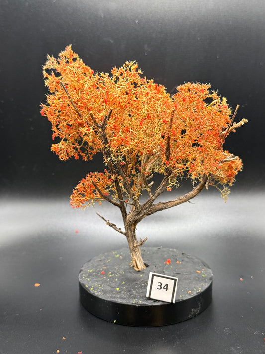 N SCALE Realistic Maple Tree 5" #34