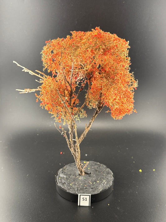HO/N SCALE Realistic Maple Tree 8" #51